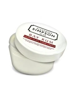 Crema De Afeitar Ultra-Glide Bay Rum Simpson 180ml. -Gifts And Care-ES.com crema de afeitar ultra glide bay rum simpsons 180ml 1