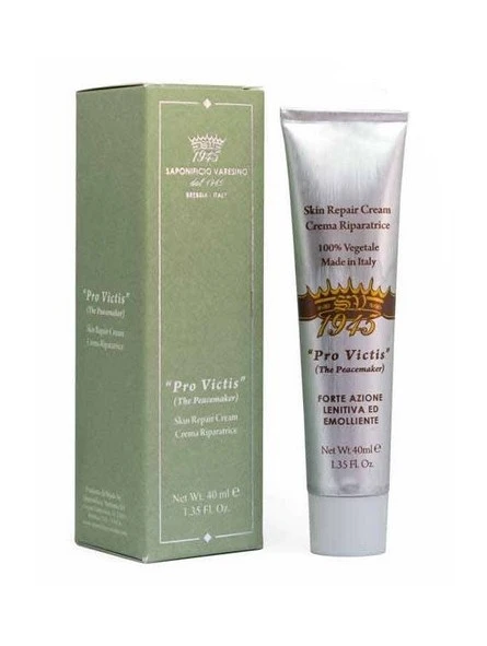 Crema Reparadora "Pro Victis" Saponificio Varesino 40ml 3 Crema Reparadora "Pro Victis" Saponificio Varesino 40ml