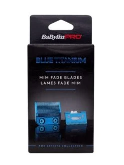 Cuchilla Titanium Azul MIM Fade Clipper Babyliss -Gifts And Care-ES.com cuchilla titanium azul clipper babyliss 1
