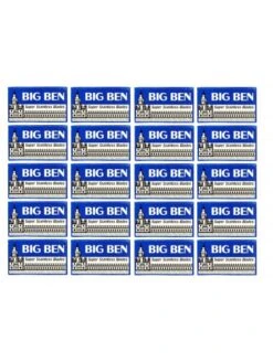 100 Cuchillas De Afeitar Doble Hoja Big Ben 10 100 Cuchillas De Afeitar Doble Hoja Big Ben -Gifts And Care-ES.com cuchillas doble hoja lord super chrome 20 x 5 hojas 2