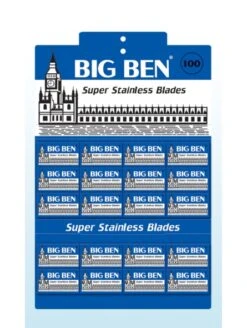 100 Cuchillas De Afeitar Doble Hoja Big Ben