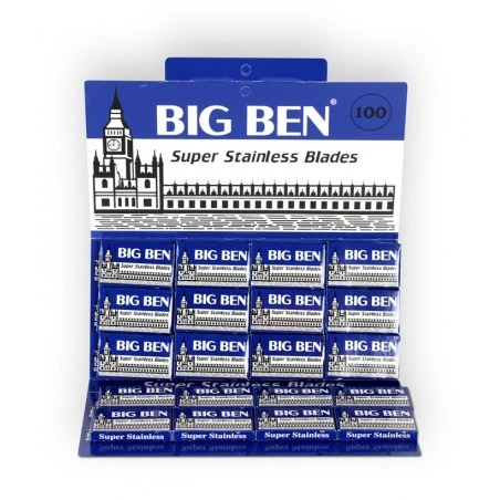 100 Cuchillas De Afeitar Doble Hoja Big Ben 7 100 Cuchillas De Afeitar Doble Hoja Big Ben - Imagen 5