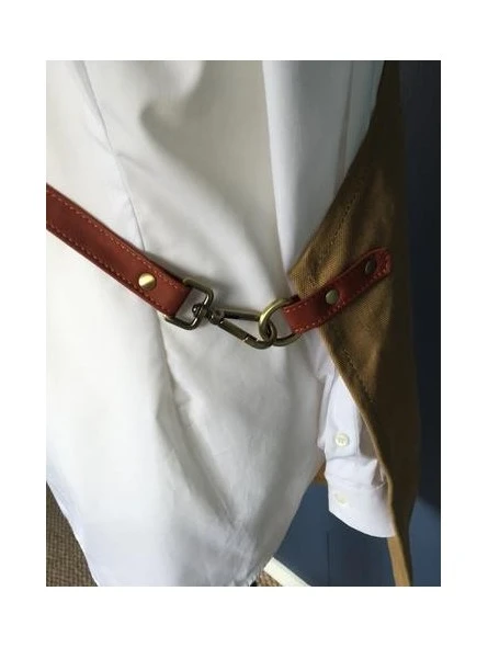 Delantal Barbero Azul Vaquero Barber Pro 6 Delantal Barbero Azul Vaquero Barber Pro - Imagen 4