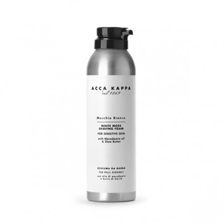 Espuma De Afeitar Musgo Blanco Acca Kappa 200ml 4 Espuma De Afeitar Musgo Blanco Acca Kappa 200ml - Imagen 2