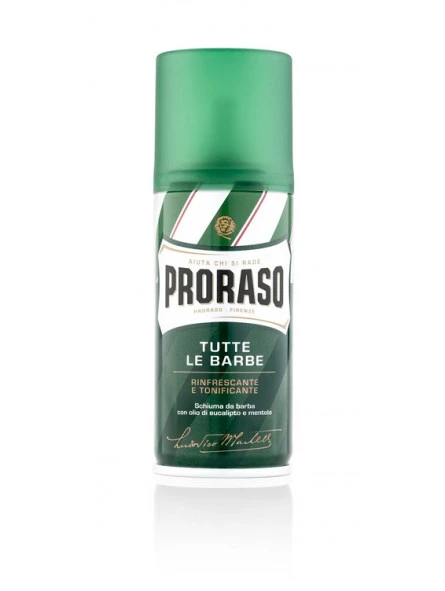 Espuma De Afeitar Eucalipto Proraso 100ml. 3 Espuma De Afeitar Eucalipto Proraso 100ml.