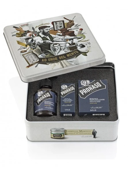 Estuche Regalo Barba Azur Lima Proraso 3 Estuche Regalo Barba Azur Lima Proraso