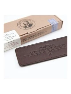 Funda De Cuero Para Peine De Barba De Bolsillo Plegable Capt