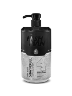 Gel De Afeitar Transparente Fácil Afeitado Nº4 Nishman 1L
