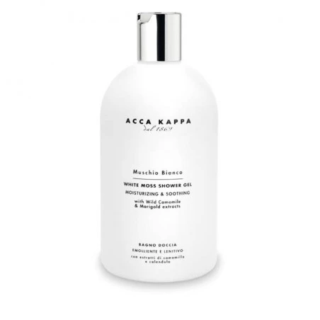 Gel De Ducha & Espuma Baño Musgo Blanco Acca Kappa 500ml 4 Gel De Ducha & Espuma Baño Musgo Blanco Acca Kappa 500ml - Imagen 2