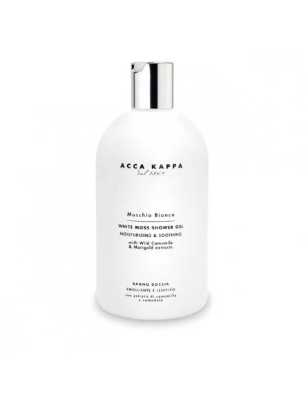 Gel De Ducha & Espuma Baño Musgo Blanco Acca Kappa 500ml 3 Gel De Ducha & Espuma Baño Musgo Blanco Acca Kappa 500ml