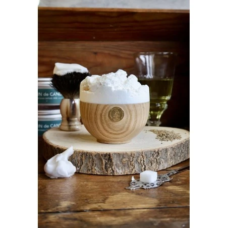 Jabón De Afeitar Absinthe Bol Madera Martin De Candre 200gr 5 Jabón De Afeitar Absinthe Bol Madera Martin De Candre 200gr - Imagen 3