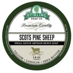 Jabón De Afeitar Scots Pine Sheep Stirling Soap Co 170ml 5 Jabón De Afeitar Scots Pine Sheep Stirling Soap Co 170ml -Gifts And Care-ES.com jabon de afeitar scots pine sheep stirling soap co 170ml 1
