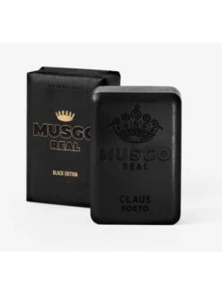 Jabón De Baño Musgo Real Black Edition 160gr