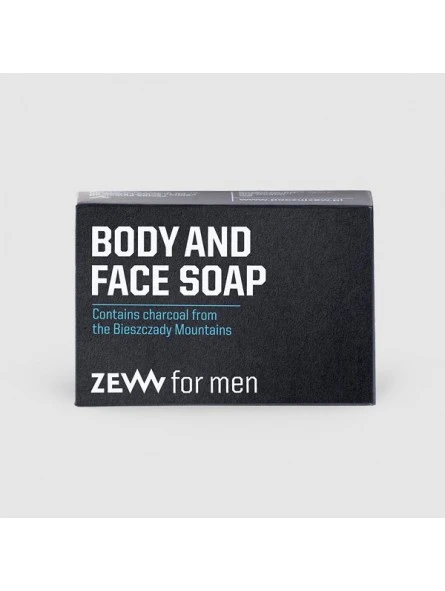 Jabón De Baño Y Facial Con Carbón Activo Zew For Men 85ml 4 Jabón De Baño Y Facial Con Carbón Activo Zew For Men 85ml - Imagen 2