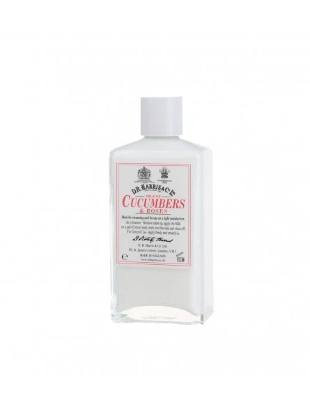 Leche Limpiadora De Pepino Y Rosas D.R. Harris 100ml 3 Leche Limpiadora De Pepino Y Rosas D.R. Harris 100ml