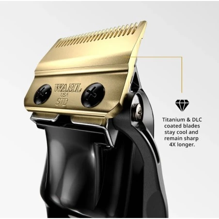 Máquina De Corte Profesional Clipper Magic Clip Negra Cordless Wahl 16 Máquina De Corte Profesional Clipper Magic Clip Negra Cordless Wahl - Imagen 14