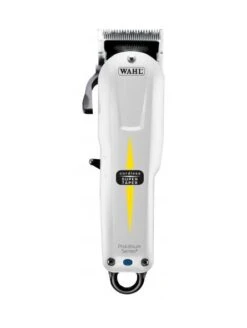 Máquina De Corte Profesional Clipper Super Taper Blanca Cordless Wahl