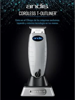 Máquina Retoques Profesional Trimmer T-Outliner Cordless Andis -Gifts And Care-ES.com maquina retoque t outliner cordless andis 4