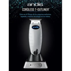Máquina Retoques Profesional Trimmer T-Outliner Cordless Andis -Gifts And Care-ES.com maquina retoque t outliner cordless andis 9
