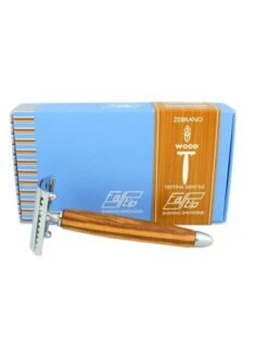 Maquinilla Afeitar Clásica Fatip 'Gentile' Madera De Zebr