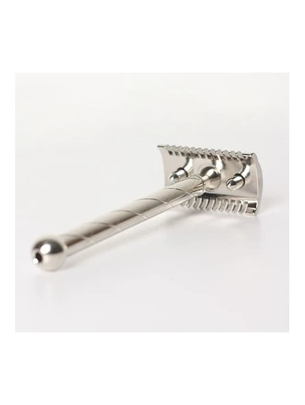 Maquinilla Afeitar Clásica Retro Fatip Grande Niquelada Peine Abierto 4 Maquinilla Afeitar Clásica Retro Fatip Grande Niquelada Peine Abierto - Imagen 2