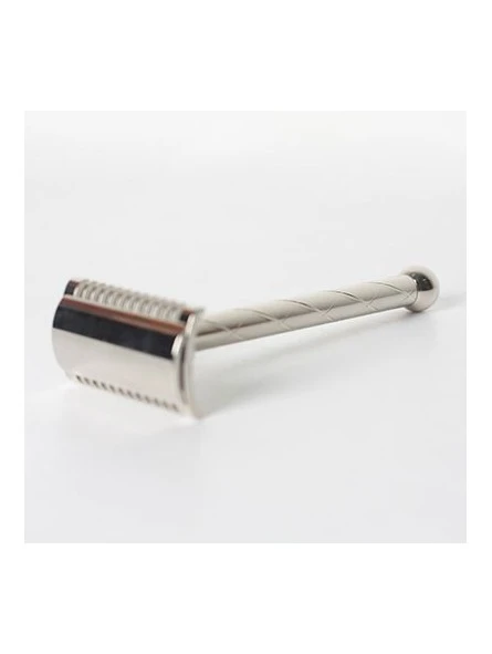 Maquinilla Afeitar Clásica Retro Fatip Grande Niquelada Peine Abierto 5 Maquinilla Afeitar Clásica Retro Fatip Grande Niquelada Peine Abierto - Imagen 3