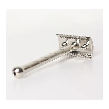 Maquinilla Afeitar Clásica Retro Fatip Grande Niquelada Peine Abierto 10 Maquinilla Afeitar Clásica Retro Fatip Grande Niquelada Peine Abierto - Imagen 8