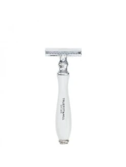 Maquinilla Afeitar Clásica Wellington Porcelana Blanca Truefitt & Hill