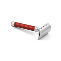Maquinilla Clásica De Afeitar Acero Inoxidable Grooved Anodised Rojo Edwin Jagger -Gifts And Care-ES.com maquinilla clasica de afeitar acero inoxidable grooved anodised rojo edwin jagger 6