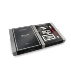 Maquinilla Clásica De Afeitar Acero Inoxidable Grooved Anodised Rojo Edwin Jagger -Gifts And Care-ES.com maquinilla clasica de afeitar acero inoxidable grooved anodised rojo edwin jagger 7