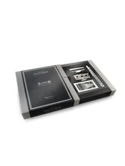 Maquinilla Clásica De Afeitar Acero Inoxidable Grooved Plata Edwin Jagger -Gifts And Care-ES.com maquinilla clasica de afeitar acero inoxidable grooved plata edwin jagger 3