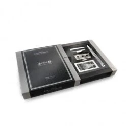 Maquinilla Clásica De Afeitar Acero Inoxidable Grooved Plata Edwin Jagger -Gifts And Care-ES.com maquinilla clasica de afeitar acero inoxidable grooved plata edwin jagger 7