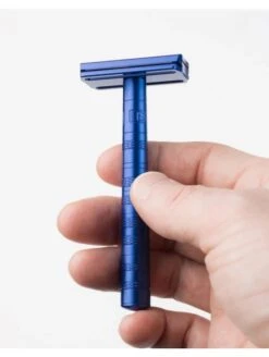 Maquinilla De Afeitar Clásica Aluminio Azul Agresividad Leve Henson Shaving -Gifts And Care-ES.com maquinilla de afeitar clasica aluminio azul agresividad leve henson shaving 20 3