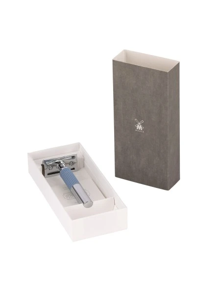 Maquinilla De Afeitar Clásica Mühle NEO Azul Glaciar 6 Maquinilla De Afeitar Clásica Mühle NEO Azul Glaciar - Imagen 4