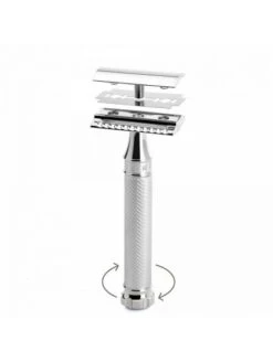 Maquinilla De Afeitar Clásica Mühle "Twist" R89 Peine Cerrado -Gifts And Care-ES.com maquinilla de afeitar clasica muehle twist r89 peine cerrado 1