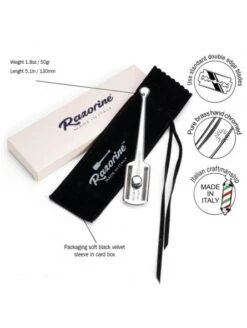 Maquinilla De Afeitar Cromada Original Razorine