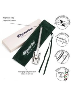 Maquinilla De Afeitar Cromada Premium Razorine