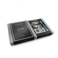 Maquinilla Clásica De Afeitar Acero Inoxidable Grooved Naranja Edwin Jagger -Gifts And Care-ES.com maquinilla de afeitar doble filo edwin jagger 4