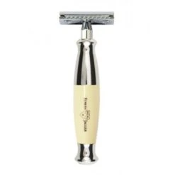 Maquinilla De Afeitar R367CR - Marfil, Cromo Edwin Jagger 5 Maquinilla De Afeitar R367CR - Marfil, Cromo Edwin Jagger -Gifts And Care-ES.com maquinilla de afeitar edwin jagger r367cr marfil cromo 1