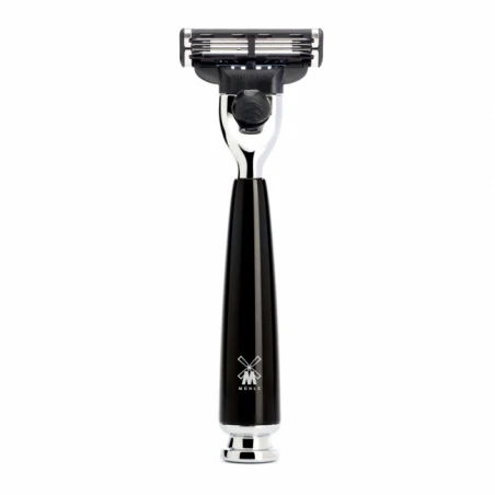 Maquinilla De Afeitar Mühle Cabezal Gillette® Mach3 Negra 4 Maquinilla De Afeitar Mühle Cabezal Gillette® Mach3 Negra - Imagen 2