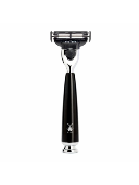 Maquinilla De Afeitar Mühle Cabezal Gillette® Mach3 Negra 3 Maquinilla De Afeitar Mühle Cabezal Gillette® Mach3 Negra