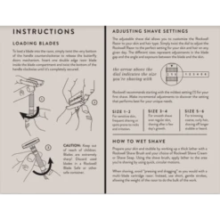 Maquinilla De Afeitar Model T2 White Chrome Rockwell -Gifts And Care-ES.com maquinilla de afeitar t model white chrome rockwell 8