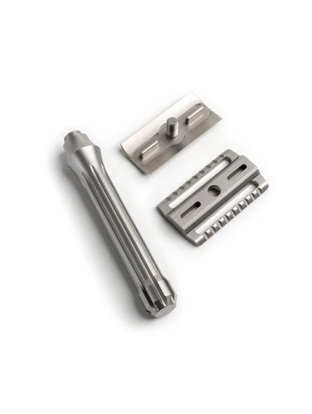 Maquinilla De Afeitar Titanium Blackbird Peine Cerrado Satinada Blackland 6 Maquinilla De Afeitar Titanium Blackbird Peine Cerrado Satinada Blackland - Imagen 4