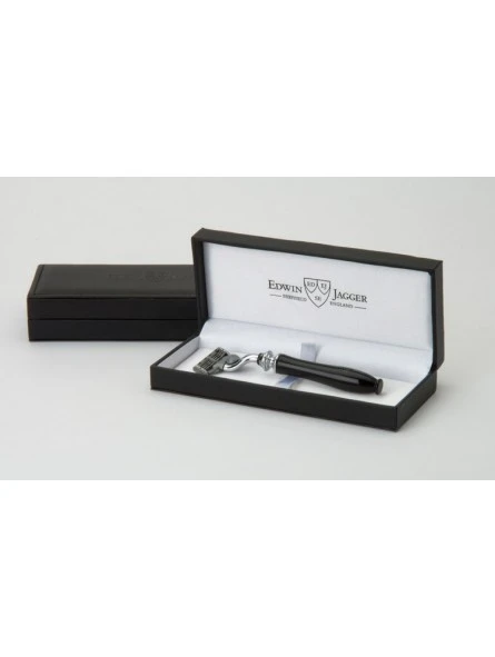 Maquinilla Edwin Jagger Mach3® Chatsworth Negra 4 Maquinilla Edwin Jagger Mach3® Chatsworth Negra - Imagen 2