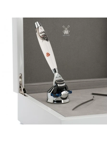 Maquinilla Gillette® Fusion® Porcelana Mühle 3 Maquinilla Gillette® Fusion® Porcelana Mühle