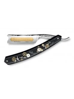 Navaja 7/8 Thiers Issard Diamante Mecanismo Negro Hook Nose Spartacus