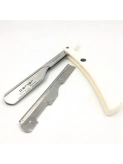 Navaja Barbero Acero Inoxidable Parker PTW Blanca -Gifts And Care-ES.com navaja barbero acero inoxidable 10