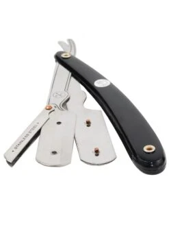 Navaja Barbero Acero Inoxidable Parker SRB Negra 12 Navaja Barbero Acero Inoxidable Parker SRB Negra -Gifts And Care-ES.com navaja barbero acero inoxidable 2