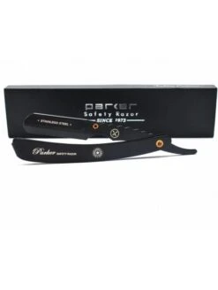 Navaja Barbero Acero Inoxidable Parker SRXBLK Negra 10 Navaja Barbero Acero Inoxidable Parker SRXBLK Negra -Gifts And Care-ES.com navaja barbero acero inoxidable parker srxblk negra 2