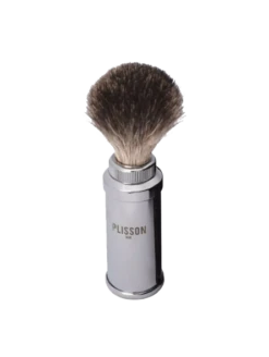 Brocha Afeitar Plisson Viaje Tejón Gris Talla 8